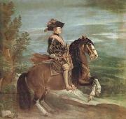 Portrait equestre de Philppe IV (df02) Diego Velazquez